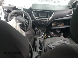 2019 Hyundai Accent SE with VIN 3KPC24A36KE049477, listed as a Copart auction lot 47841845 with 0 mi miles and Salvage Title. Bid and sale history available at carsss.com. Image 8.