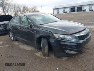 2012 Kia Optima LX with VIN 5XXGM4A72CG038323, listed as a IAAI auction lot 41943460 with 209,668 mi miles and . Bid and sale history available at carsss.com. Image 1.