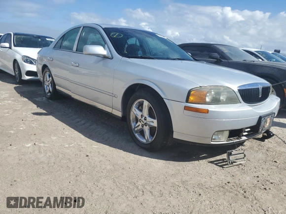 2001 Lincoln LS Sport with VIN 1LNHM87A11Y711788, listed as a Copart auction lot 78407784 with Not Provided miles and Non Repairable. Bid and sale history available at carsss.com. Image 4.