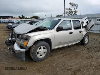 2005 Chevrolet Colorado 1SB LS Z85 with VIN 1GCCS136858116682, listed as a Copart auction lot 49512655 with 215,092 mi miles and Salvage Title. Bid and sale history available at carsss.com. Image 1.