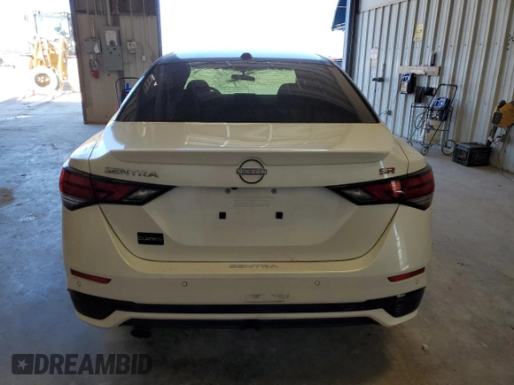 2024 Nissan Sentra SR with VIN 3N1AB8DV7RY341467, listed as a Copart auction lot 43275875 with 9,577 mi miles and Salvage title. Bid and sale history available at DreamBid. Image 6.