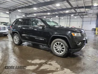 2014 Jeep Grand Cherokee Limited with VIN 1C4RJFBG2EC172683, listed as a Copart auction lot 60928785 with 193,247 mi miles and Salvage title. Bid and sale history available at DreamBid. Image 4.