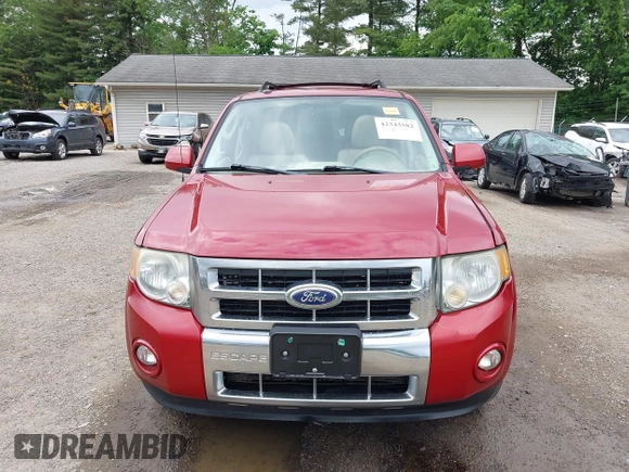 2010 Ford Escape Limited z VIN 1FMCU0EG5AKC21828, wystawiony jako IAAI lot #42343582 z przebiegiem 135 534 mil mil oraz . Historia ofert i sprzedaży dostępna na DreamBid. Obrazek 13.