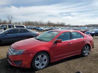 2012 Ford Fusion SPORT with VIN 3FAHP0KC9CR348685, listed as a Copart auction lot 50292995 with 161,052 mi miles and Salvage Title. Bid and sale history available at carsss.com. Image 1.