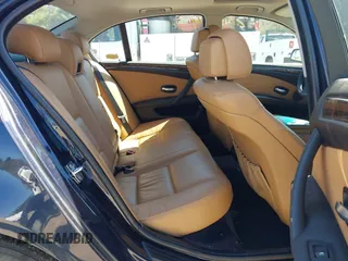 2008 BMW 5 Series 528xi with VIN WBANV13558CZ53752, listed as a IAAI auction lot 42106775 with 190,765 mi miles. Bid and sale history available at carsss.com. Image 8.