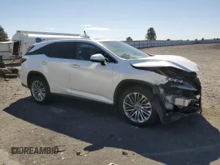 2022 Lexus RX with VIN JTJJGKFA0N2026523, listed as a Copart auction lot 53568615 with 34,381 mi miles and Salvage Title. Bid and sale history available at carsss.com. Image 4.