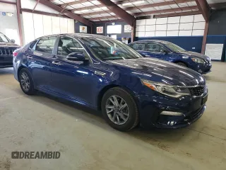 2019 Kia Optima LX with VIN 5XXGT4L38KG344857, listed as a Copart auction lot 48667805 with 78,365 mi miles and Salvage Title. Bid and sale history available at carsss.com. Image 4.