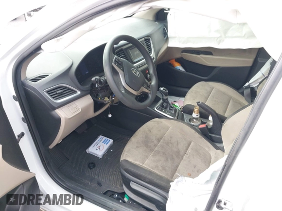 2021 Hyundai Accent SE with VIN 3KPC24A68ME132678, listed as a IAAI auction lot 42532847 with 49,296 mi miles and . Bid and sale history available at DreamBid. Image 17.