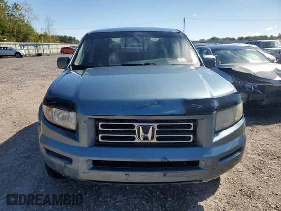 2006 Honda Ridgeline RTL with VIN 2HJYK16556H545357, listed as a Copart auction lot 70656694 with 153,668 mi miles and Salvage Title. Bid and sale history available at carsss.com. Image 5.