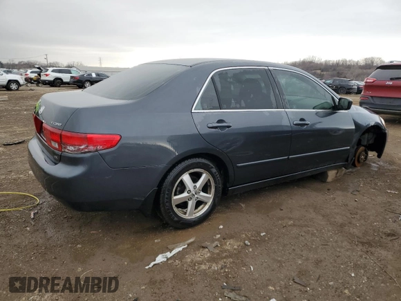 2005 Honda Accord EX with VIN 1HGCM56705A036325, listed as a Copart auction lot 49598345 with 227,086 mi miles and Salvage Title. Bid and sale history available at DreamBid. Image 3.