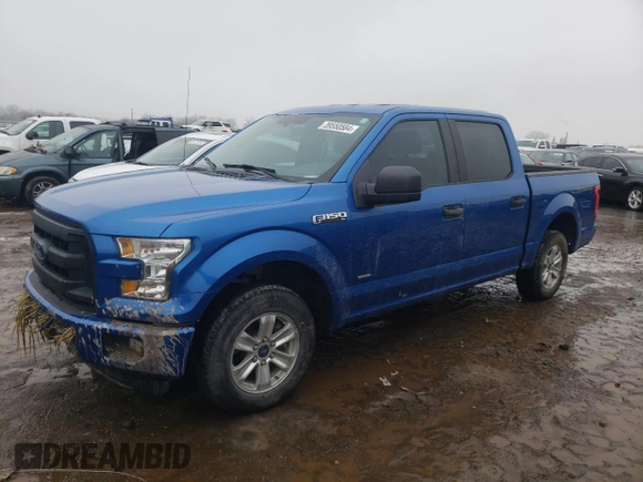 2015 Ford F-150 XL with VIN 1FTEW1CP9FKD16948, listed as a Copart auction lot 39550584 with Not Provided miles and Salvage Title. Bid and sale history available at DreamBid. Image 1.