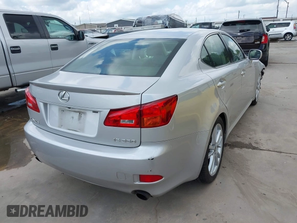 2006 Lexus IS 350 z VIN JTHBE262165008682, wystawiony jako IAAI lot #42683004 z przebiegiem 110 460 mil mil oraz . Historia ofert i sprzedaży dostępna na DreamBid. Obrazek 4.