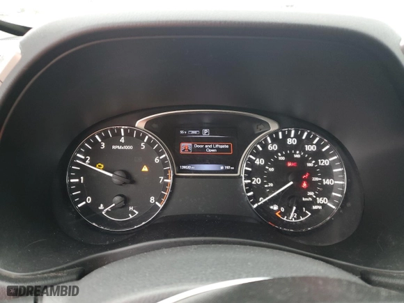 2017 Nissan Pathfinder S with VIN 5N1DR2MM9HC651522, listed as a Copart auction lot 43484845 with 139,020 mi miles and Salvage Title. Bid and sale history available at carsss.com. Image 9.