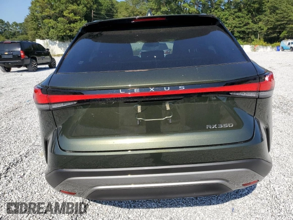 2024 Lexus RX 350 with VIN JTJCHMAA2R2013707, listed as a Copart auction lot 68769494 with 784 mi miles and Salvage title. Bid and sale history available at DreamBid. Image 6.