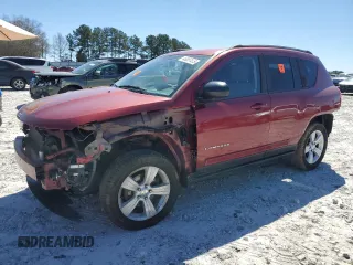 2015 Jeep Compass Sport with VIN 1C4NJCBB9FD246582, listed as a Copart auction lot 48387475 with 134,006 mi miles and Salvage Title. Bid and sale history available at carsss.com. Image 1.