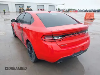 2016 Dodge Dart SXT with VIN 1C3CDFBB3GD732763, listed as a IAAI auction lot 41964873 with 139,815 mi miles. Bid and sale history available at carsss.com. Image 3.