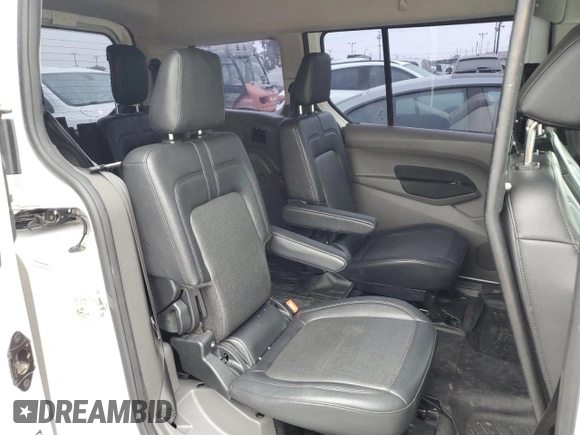2019 Ford Transit Connect XL with VIN NM0GE9E24K1386513, listed as a Copart auction lot 73388964 with 38,761 mi miles and Salvage title. Bid and sale history available at DreamBid. Image 11.