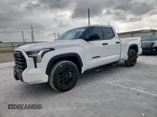 2023 Toyota Tundra SR5 with VIN 5TFLA5AA9PX020361, listed as a Copart auction lot 61290755 with 32,881 mi miles and Salvage title. Bid and sale history available at DreamBid. Image 1.
