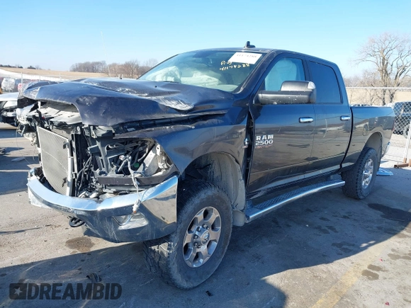 2018 Ram 2500 Big Horn with VIN 3C6UR5DL9JG284645, listed as a IAAI auction lot 41174288 with 66,498 mi miles. Bid and sale history available at carsss.com. Image 18.