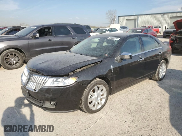 2010 Lincoln MKZ with VIN 3LNHL2GC6AR609449, listed as a Copart auction lot 49660735 with 100,527 mi miles and Salvage title. Bid and sale history available at DreamBid. Image 1.