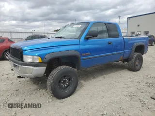 2001 Dodge 2500 z VIN 1B7KF236X1J198956, wystawiony jako Copart lot #52945405 z przebiegiem 216 448 mil mil oraz Czysty tytuł • Clean title. Historia ofert i sprzedaży dostępna na DreamBid. Obrazek 1.