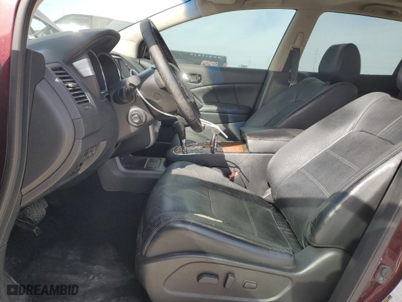 2014 Nissan Murano SL with VIN JN8AZ1MW2EW516044, listed as a Copart auction lot 49553005 with 188,216 mi miles and Salvage Title. Bid and sale history available at carsss.com. Image 7.