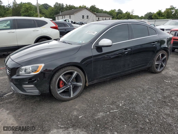 2016 Volvo S60 T5 Drive-E R-Design Special Edition with VIN YV126MFP4G2395280, listed as a Copart auction lot 66332204 with 73,358 mi miles and Salvage Title. Bid and sale history available at carsss.com. Image 1.