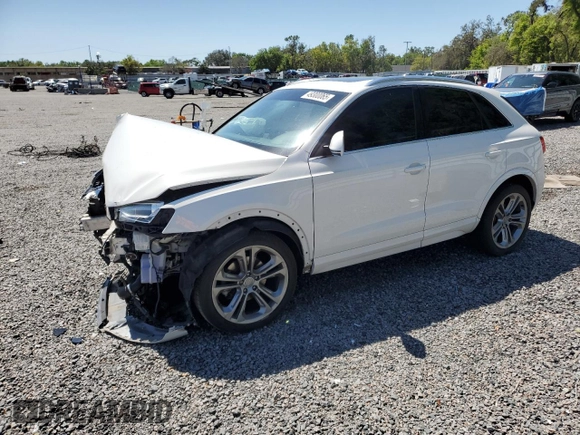 2016 Audi Q3 Premium Plus with VIN WA1BFCFS5GR024490, listed as a Copart auction lot 49300065 with 82,331 mi miles and Salvage Title. Bid and sale history available at carsss.com. Image 1.