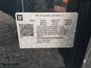2020 Chevrolet Malibu LT with VIN 1G1ZD5ST8LF044497, listed as a Copart auction lot 53757635 with 80,458 mi miles and Clean Title. Bid and sale history available at carsss.com. Image 12.
