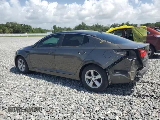 2014 Kia Optima LX with VIN 5XXGM4A75EG333628, listed as a Copart auction lot 59273445 with 81,764 mi miles and Salvage title. Bid and sale history available at DreamBid. Image 2.