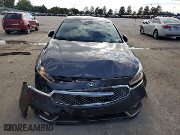 2017 Kia Cadenza Premium with VIN KNALC4J19H5046778, listed as a Copart auction lot 73368674 with 134,039 mi miles and Salvage Title. Bid and sale history available at carsss.com. Image 5.