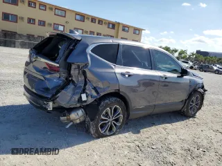2022 Honda CR-V EX-L with VIN 5J6RW1H86NA013675, listed as a Copart auction lot 56299485 with 29,227 mi miles and Salvage title. Bid and sale history available at DreamBid. Image 3.