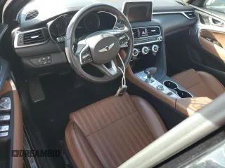 2020 Genesis G70 2.0T with VIN KMTG34LA5LU049730, listed as a Copart auction lot 78327514 with 40,617 mi miles and Salvage Title. Bid and sale history available at carsss.com. Image 8.
