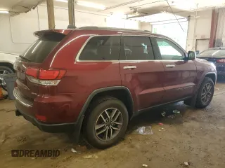 2021 Jeep Grand Cherokee Limited with VIN 1C4RJFBG9MC587711, listed as a Copart auction lot 59170385 with 96,034 mi miles and Salvage title. Bid and sale history available at DreamBid. Image 3.