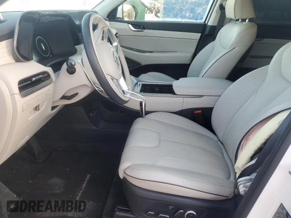 2024 Hyundai Palisade Calligraphy z VIN KM8R7DGE6RU715328, wystawiony jako Copart lot #51831285 z przebiegiem 18 721 mil mil oraz Nie do naprawy • Non repairable. Historia ofert i sprzedaży dostępna na DreamBid. Obrazek 7.