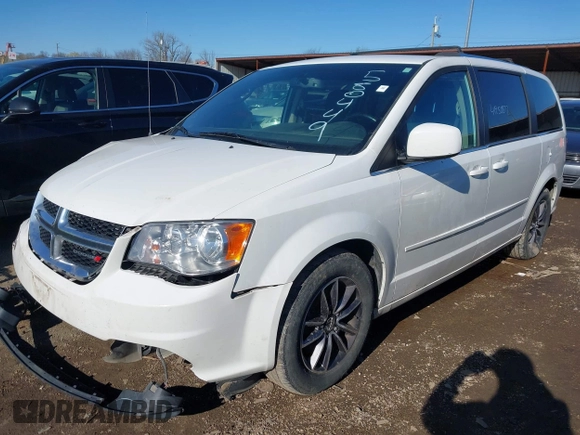 2017 Dodge Grand Caravan SXT with VIN 2C4RDGCG8HR580449, listed as a IAAI auction lot 41950877 with 130,753 mi miles and . Bid and sale history available at DreamBid. Image 2.