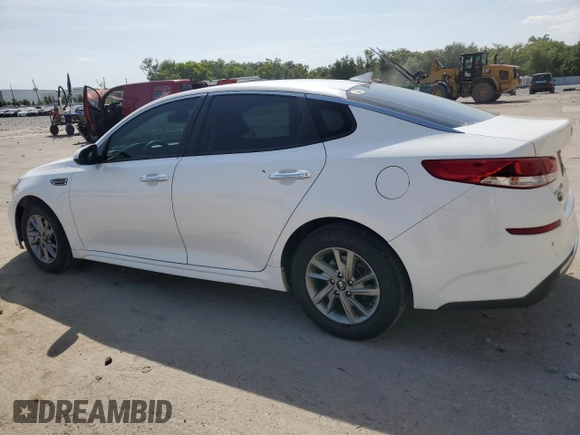 2019 Kia Optima LX with VIN 5XXGT4L3XKG294706, listed as a Copart auction lot 54532095 with 116,315 mi miles and Salvage Title. Bid and sale history available at carsss.com. Image 2.