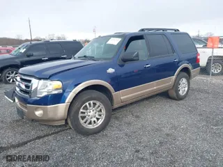 2012 Ford Expedition XLT with VIN 1FMJU1J54CEF13571, listed as a IAAI auction lot 41881288 with 178,861 mi miles. Bid and sale history available at carsss.com. Image 2.