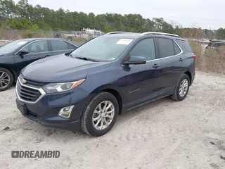 2018 Chevrolet Equinox LT with VIN 3GNAXJEV3JS535223, listed as a IAAI auction lot 41732248 with 130,761 mi miles and . Bid and sale history available at DreamBid. Image 2.