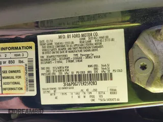 2014 Ford Fusion S with VIN 3FA6P0G77ER259283, listed as a IAAI auction lot 42088997 with 202,923 mi miles and . Bid and sale history available at DreamBid. Image 9.