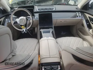 2023 Mercedes-Benz S-Class S 580 with VIN W1K6G7GB1PA236804, listed as a Copart auction lot 89270895 with 0 mi miles and Salvage Title. Bid and sale history available at carsss.com. Image 8.
