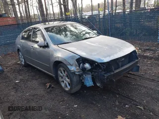 2007 Nissan Maxima 3.5 SE with VIN 1N4BA41E17C816057, listed as a IAAI auction lot 41863796 with 208,660 mi miles. Bid and sale history available at carsss.com. Image 1.