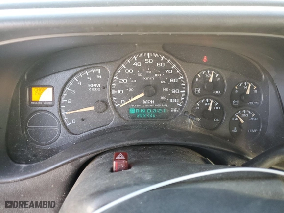 2002 Chevrolet Silverado 1500 LT with VIN 2GCEK19T321317197, listed as a Copart auction lot 85289504 with 209,436 mi miles and Salvage Title. Bid and sale history available at carsss.com. Image 9.