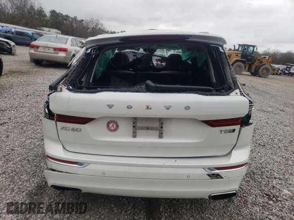 2019 Volvo XC60 Inscription with VIN LYV102RL4KB237691, listed as a Copart auction lot 87033724 with 133,815 mi miles and Salvage title. Bid and sale history available at DreamBid. Image 6.