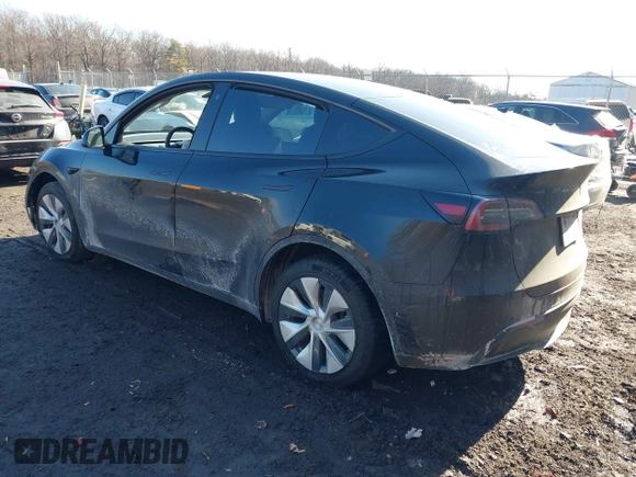 2022 Tesla Model Y Long Range with VIN 7SAYGDEE7NF316856, listed as a IAAI auction lot 41452234 with Not Provided miles and . Bid and sale history available at carsss.com. Image 3.