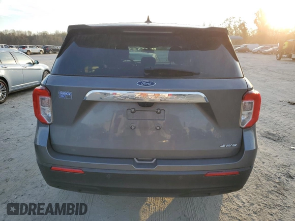 2021 Ford Explorer with VIN 1FMSK8BH7MGB57358, listed as a Copart auction lot 80932874 with 68,641 mi miles and Salvage Title. Bid and sale history available at carsss.com. Image 6.