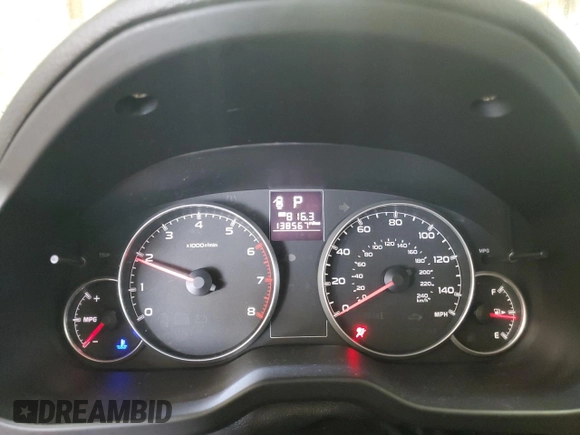 2013 Subaru Legacy Premium with VIN 4S3BMBC64D3017395, listed as a Copart auction lot 62115555 with 138,567 mi miles and Salvage title. Bid and sale history available at DreamBid. Image 9.