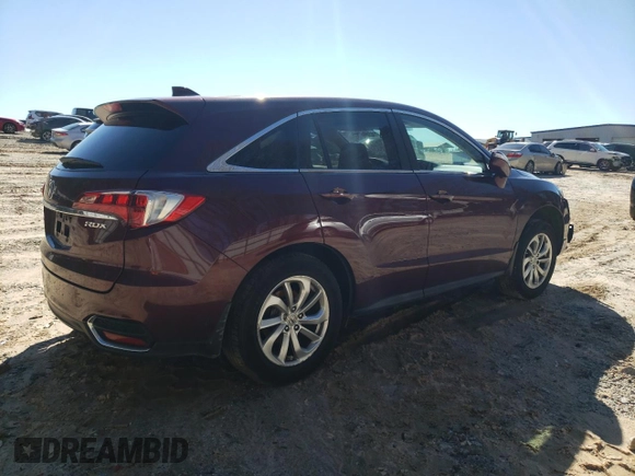 2017 Acura RDX w/Technology Pkg with VIN 5J8TB3H57HL021349, listed as a Copart auction lot 45471785 with 95,708 mi miles and Salvage Title. Bid and sale history available at carsss.com. Image 3.