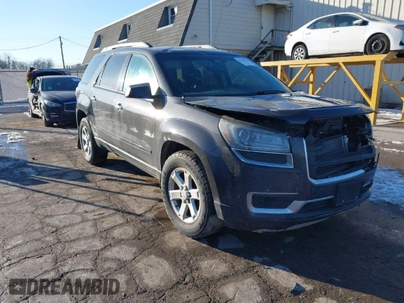 2015 GMC Acadia SLE with VIN 1GKKRPKD3FJ255952, listed as a IAAI auction lot 41639195 with 163,525 mi miles. Bid and sale history available at carsss.com. Image 1.