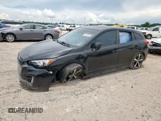 2017 Subaru Impreza Special Sports with VIN 4S3GTAK62H3713490, listed as a Copart auction lot 62224195 with 87,764 mi miles and Salvage title. Bid and sale history available at DreamBid. Image 1.